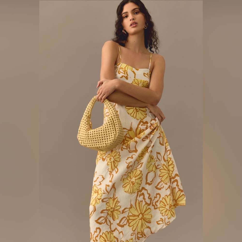 NWT The Inez Knotted Faux Leather Bag